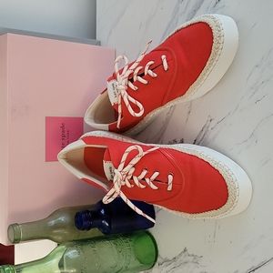 Kate Spade espadrille sneakers
